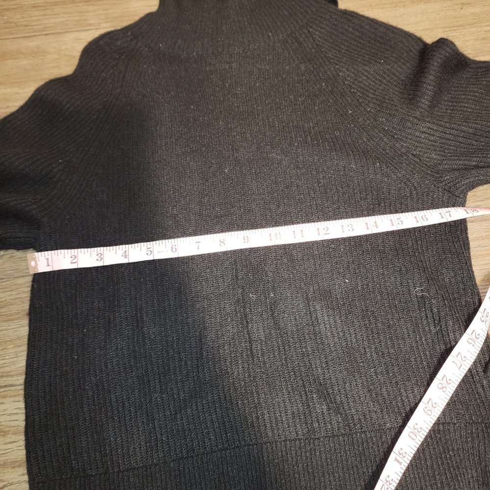 Quince Baby Alpaca-Wool Turtleneck NWT Black XS - Picture 4 of 8